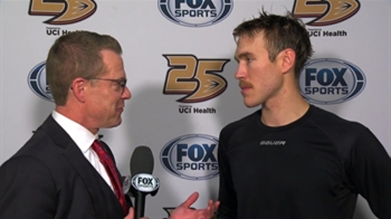 Carter Rowney talks about his goal & being back in the lineup after 3-1 win