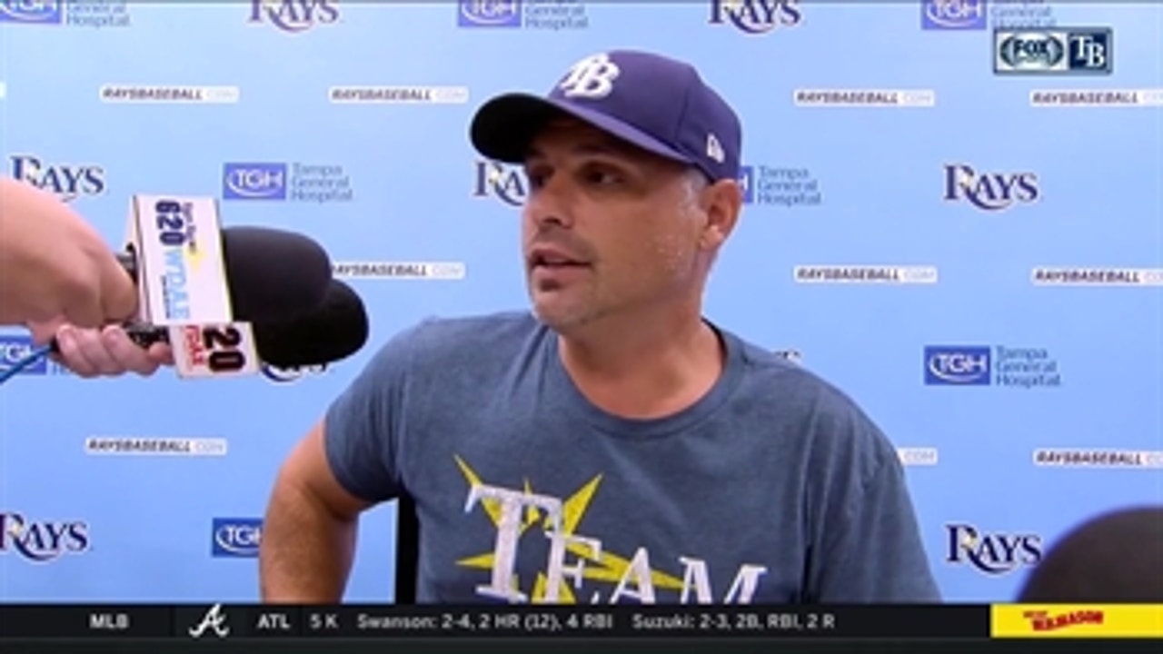 Kevin Cash describes Blake Snell's night "as another dominant performance"