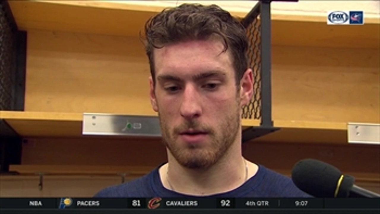 Inside the Blue Jackets Locker Room