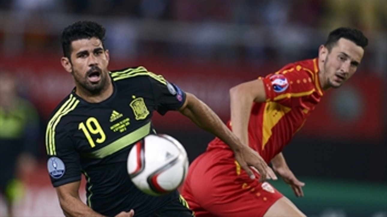 Macedonia FYR vs. Spain - Euro 2016 Qualifiers Highlights