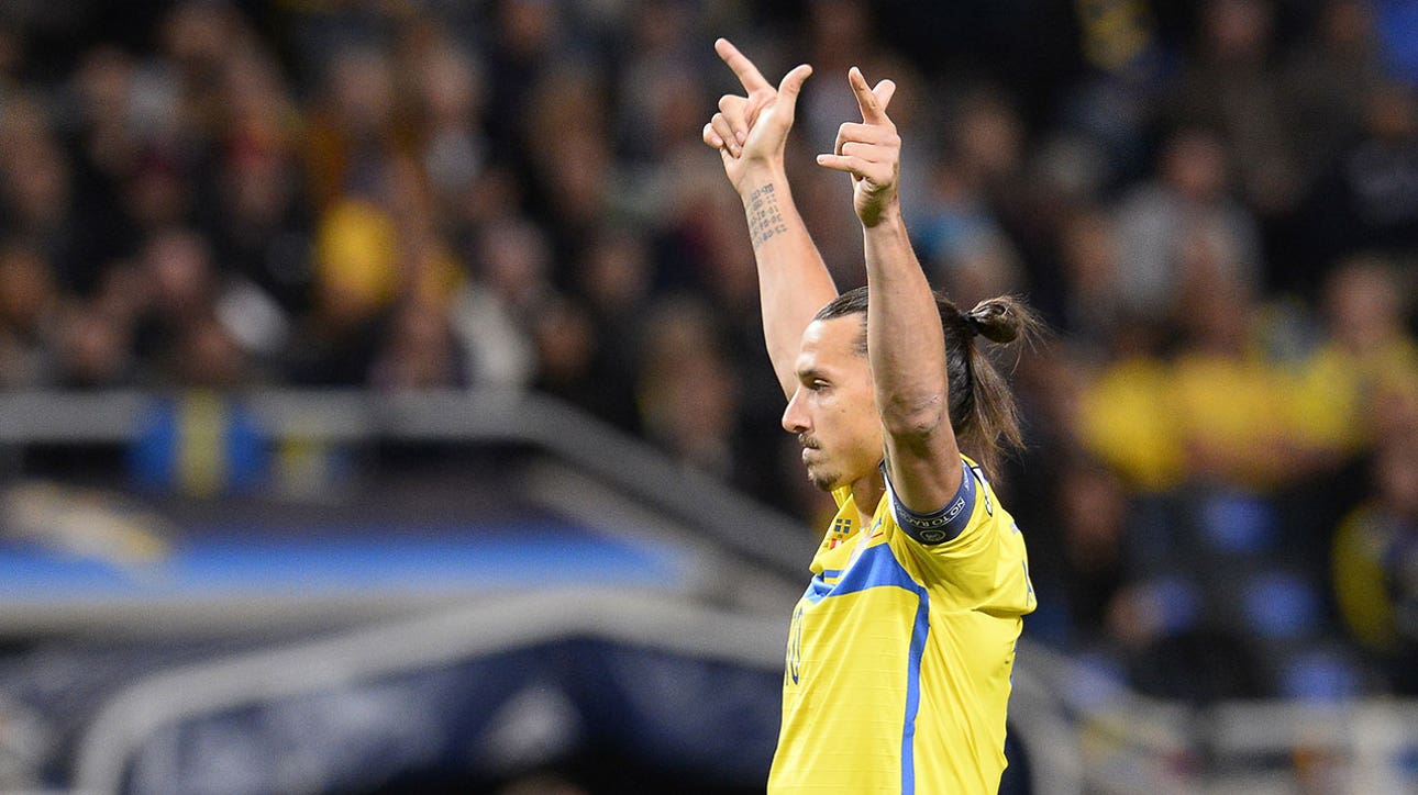 Ibrahimovic scores consolation goal for Sweden - Euro 2016 Qualifiers Highlights