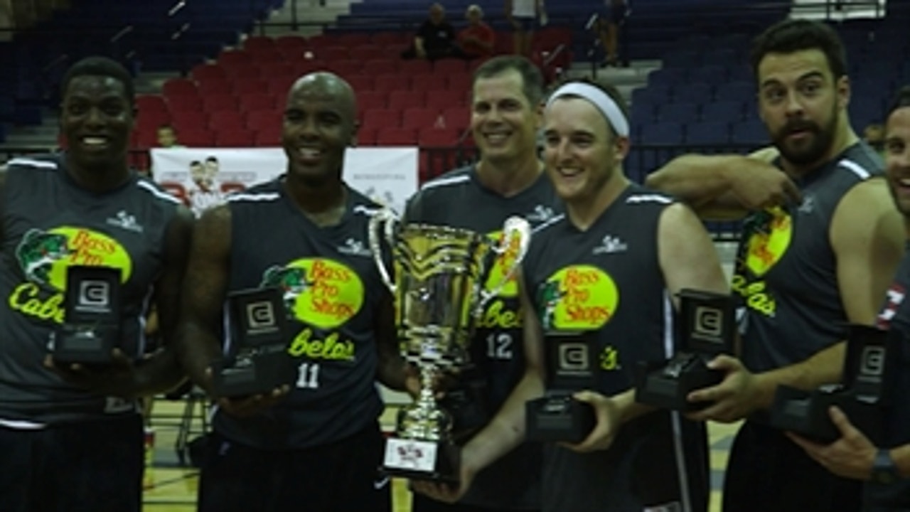 NASCAR stars take part in the Dillon Brothers 3-on-3 Charity Basketball Tournament