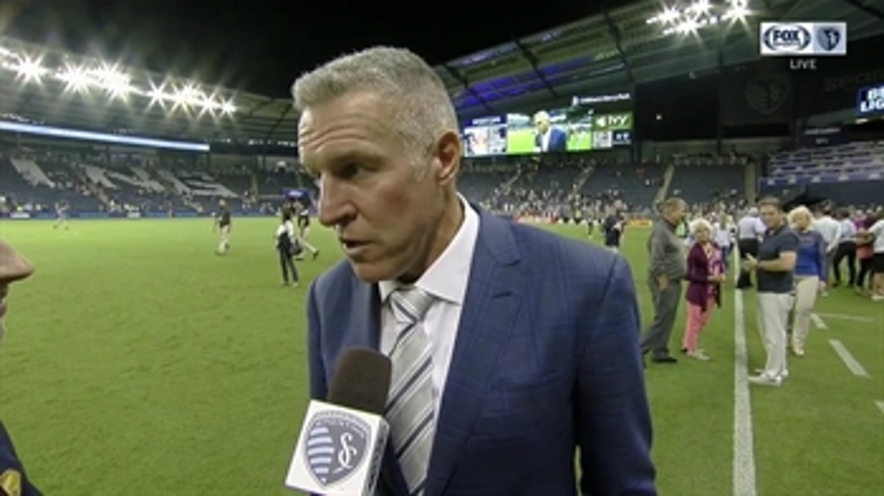 Peter Vermes says Sporting KC 'created some good chances' in win against Revolution