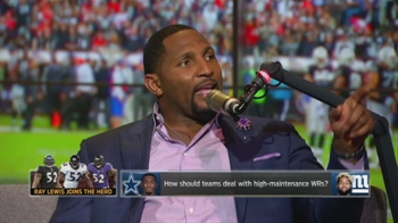 Ray Lewis has a message for 'these young babies' Odell and Dez  - 'The Herd'