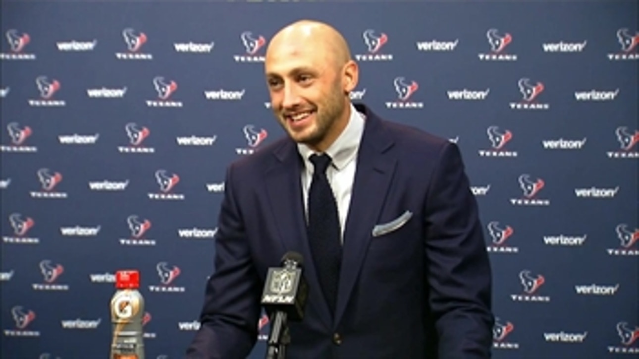 Hoyer: It's good to get my first win as a Texan