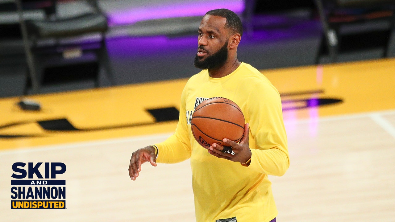 Shannon Sharpe: LeBron has to be wise about injury to not jeopardize Lakers' postseason | UNDISPUTED