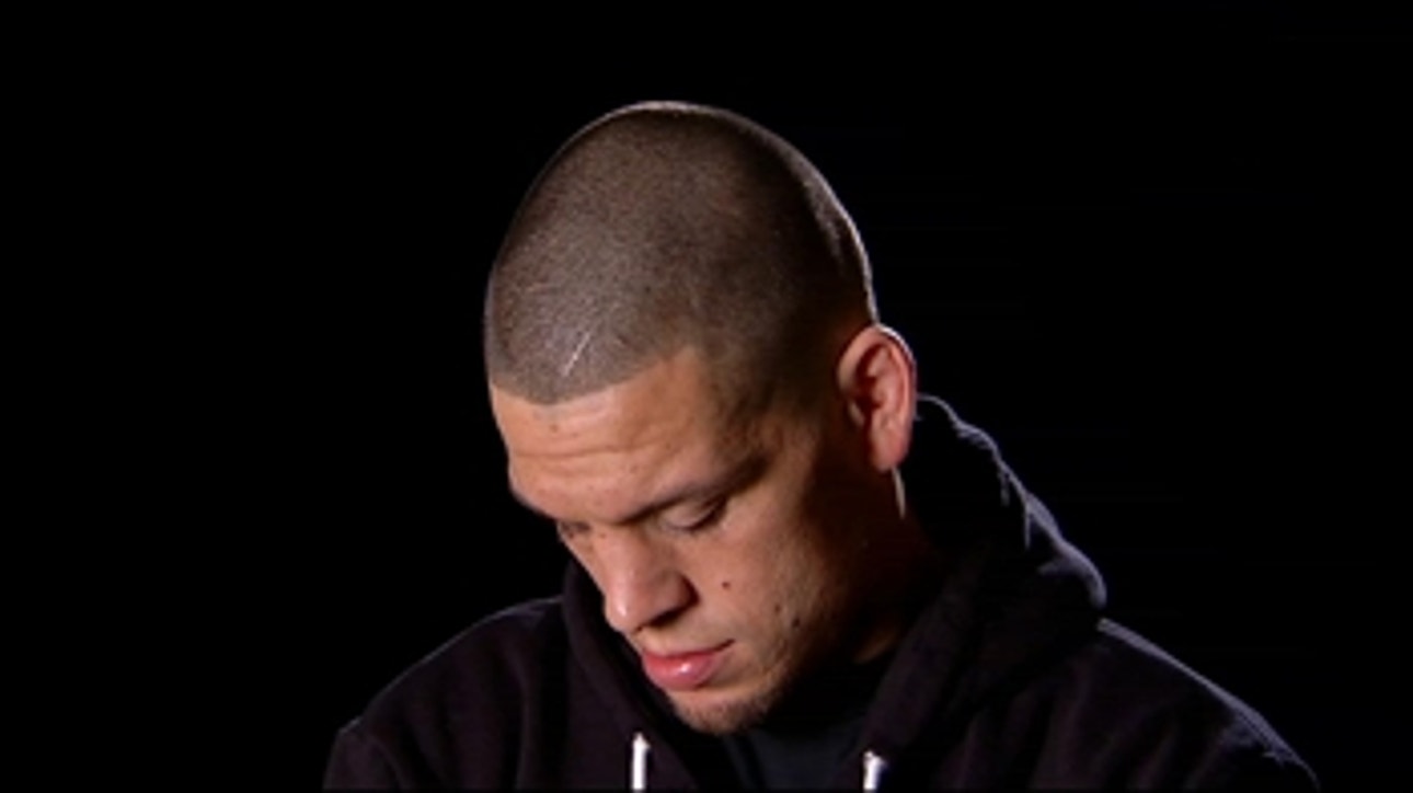 Nate Diaz walks out of pre-fight interview