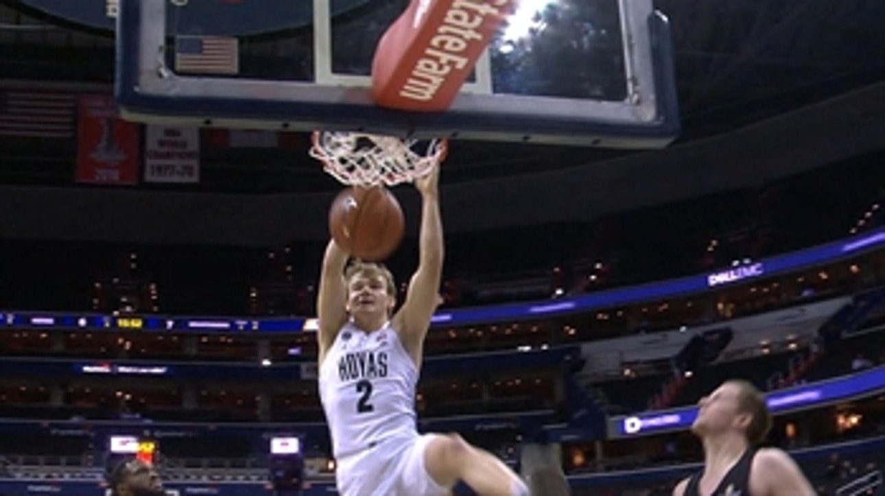 Georgetown holds off surging Appalachian State squad