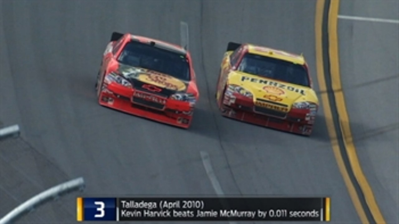 The Top 5 Closest Finishes in Kevin Harvick's Career