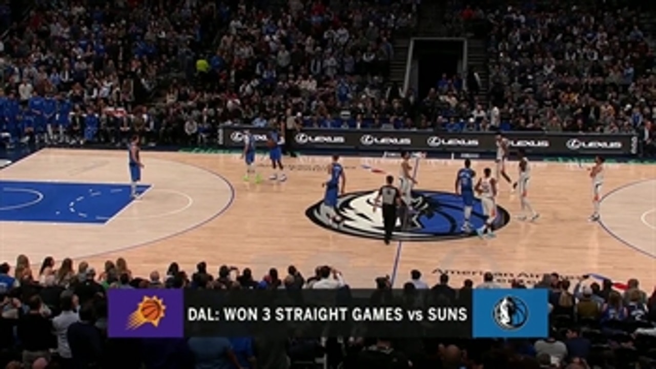 HIGHLIGHTS: Mavericks, Suns honor Kobe Bryant to start game