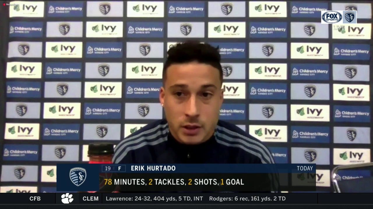 Hurtado on Sporting KC's 2-2 tie: 'It's just real frustrating'