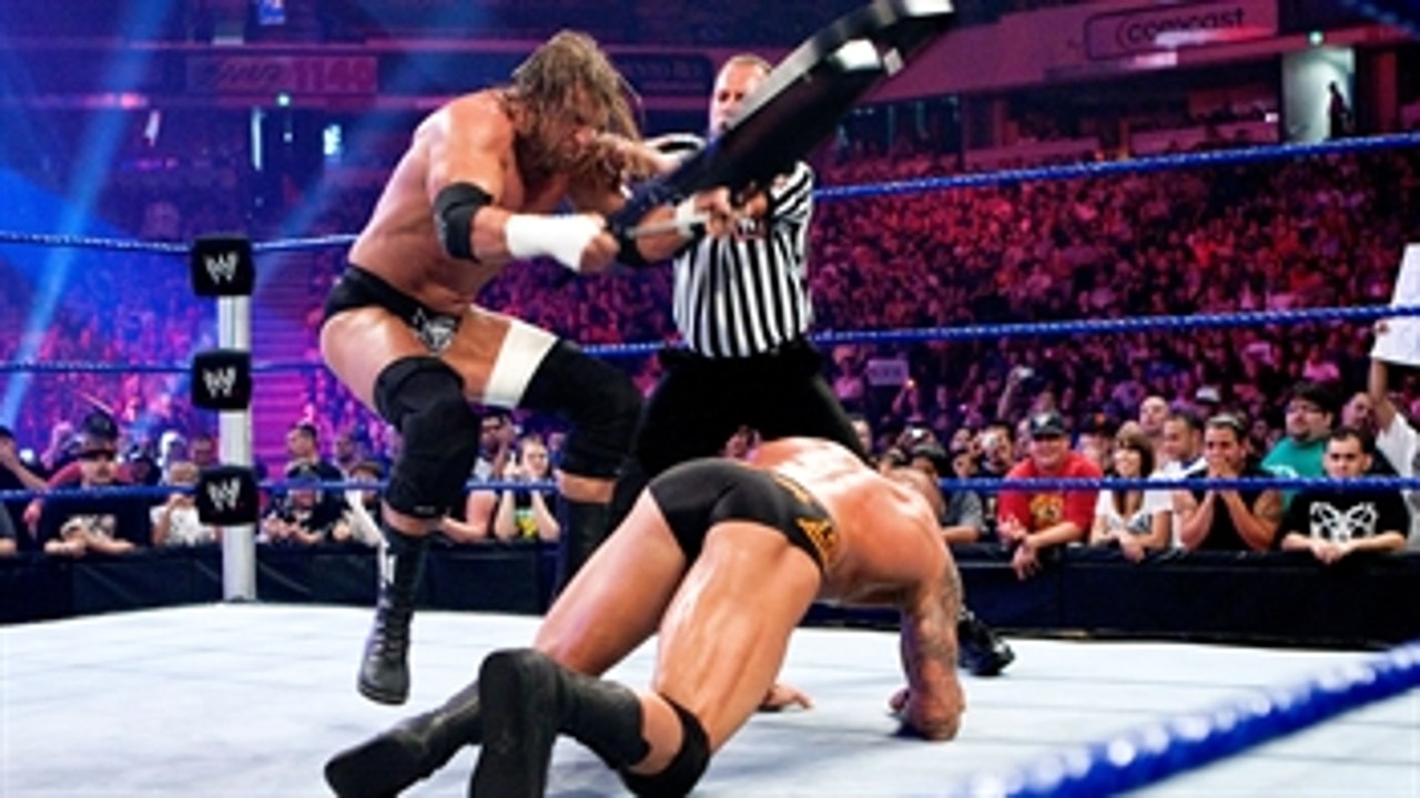 Triple H vs. Randy Orton WWE Title Three Stages of Hell Match The Bash 2009 Full Match