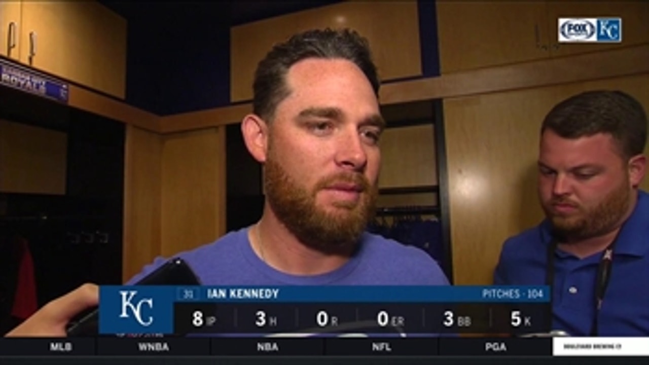 Ian Kennedy on strong outing against Reds: 'It's nice to get this under my belt'