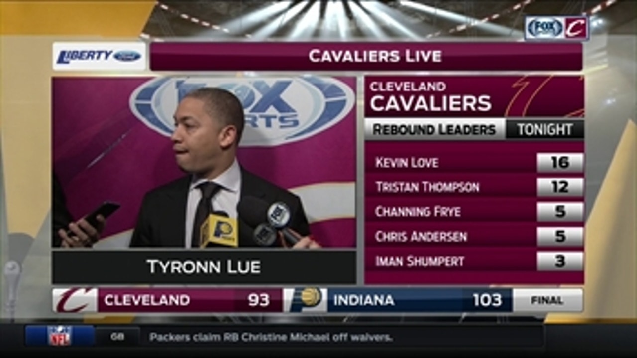 Cavs' Ty Lue on playing young guys on back-to-backs