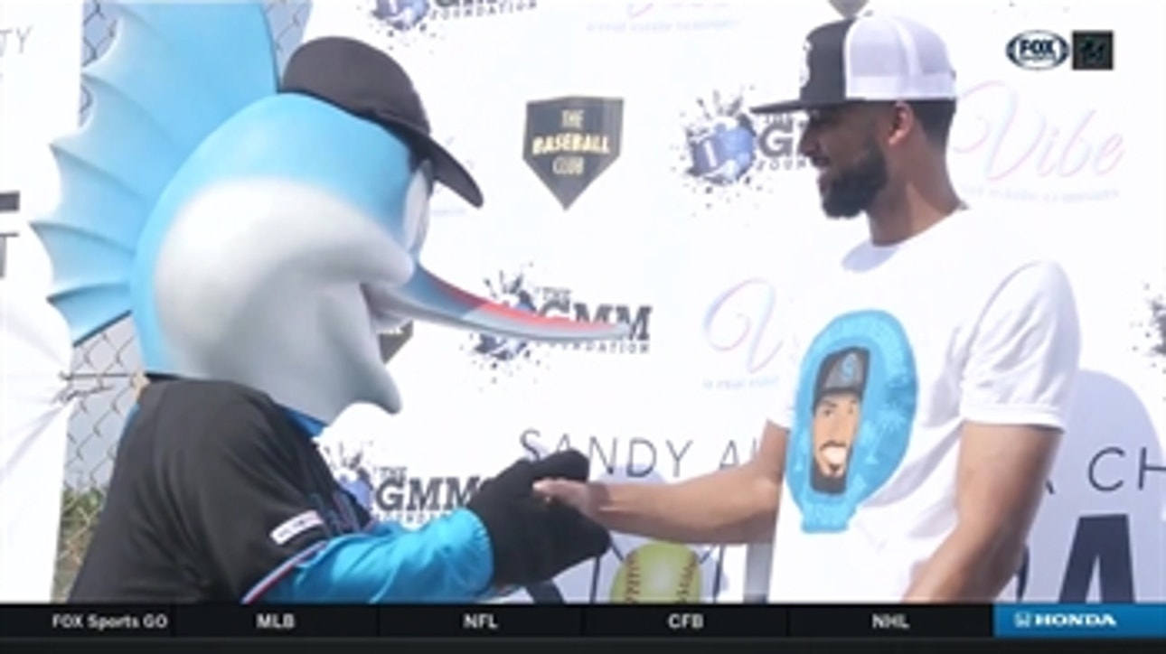 Sandy Alcantara, GMM Foundation partner to bring baseball equipment to kids in Dominican Republic