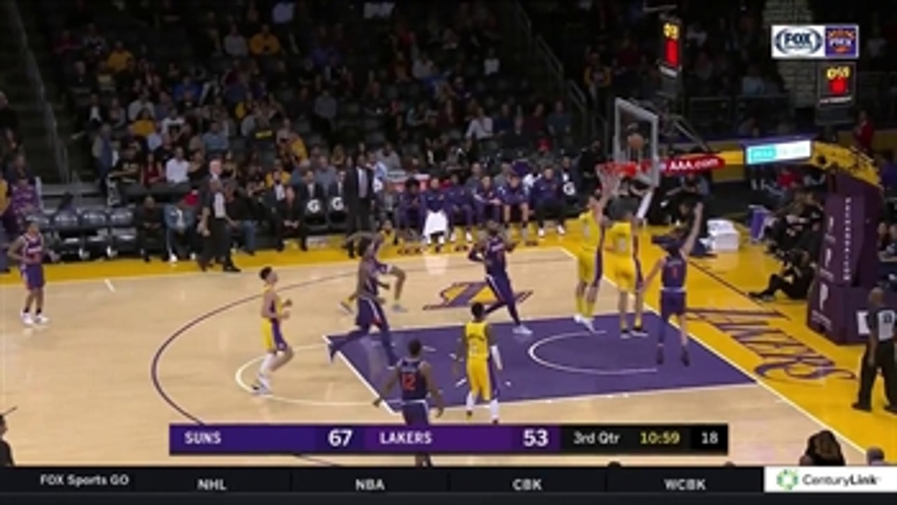 HIGHLIGHTS: Suns beat Lakers behind Booker's 33