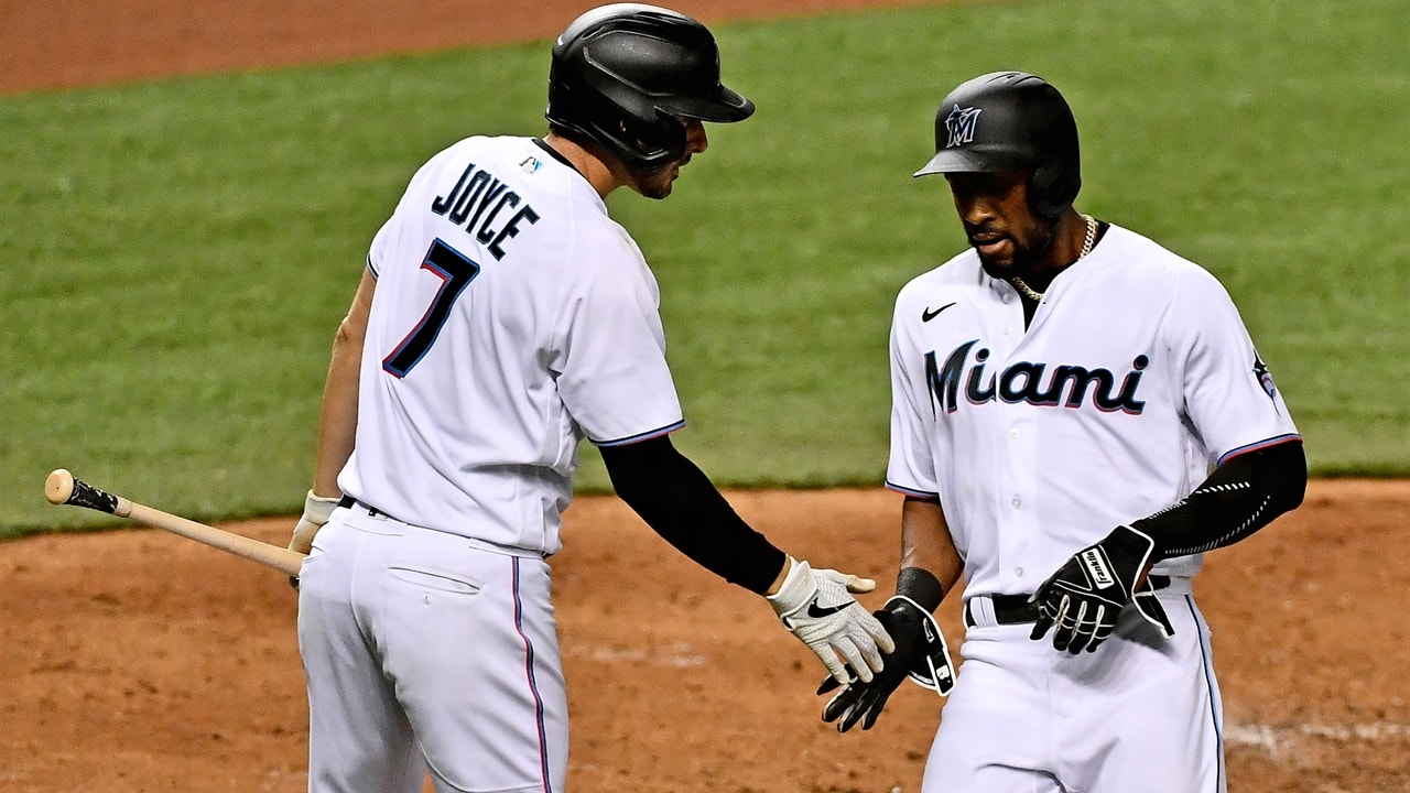 Starling Marte belts eighth-inning, go-ahead home run in Marlins