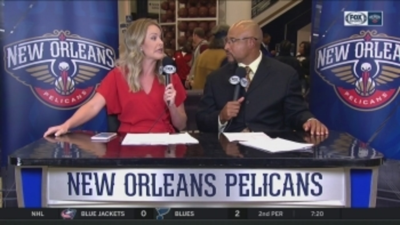 Pelicans lead most of the way in win over Cavs ' Pelicans Live