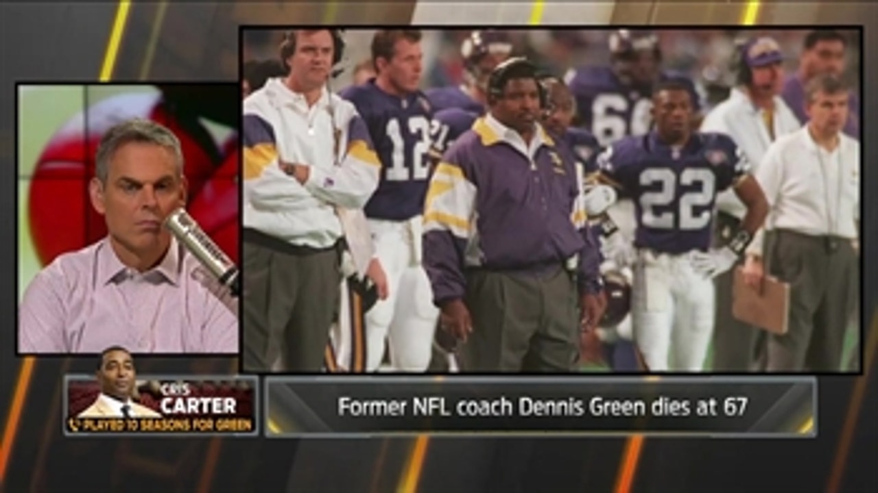 Cris Carter on Dennis Green: My career wouldn't have been the same without him - 'The Herd'
