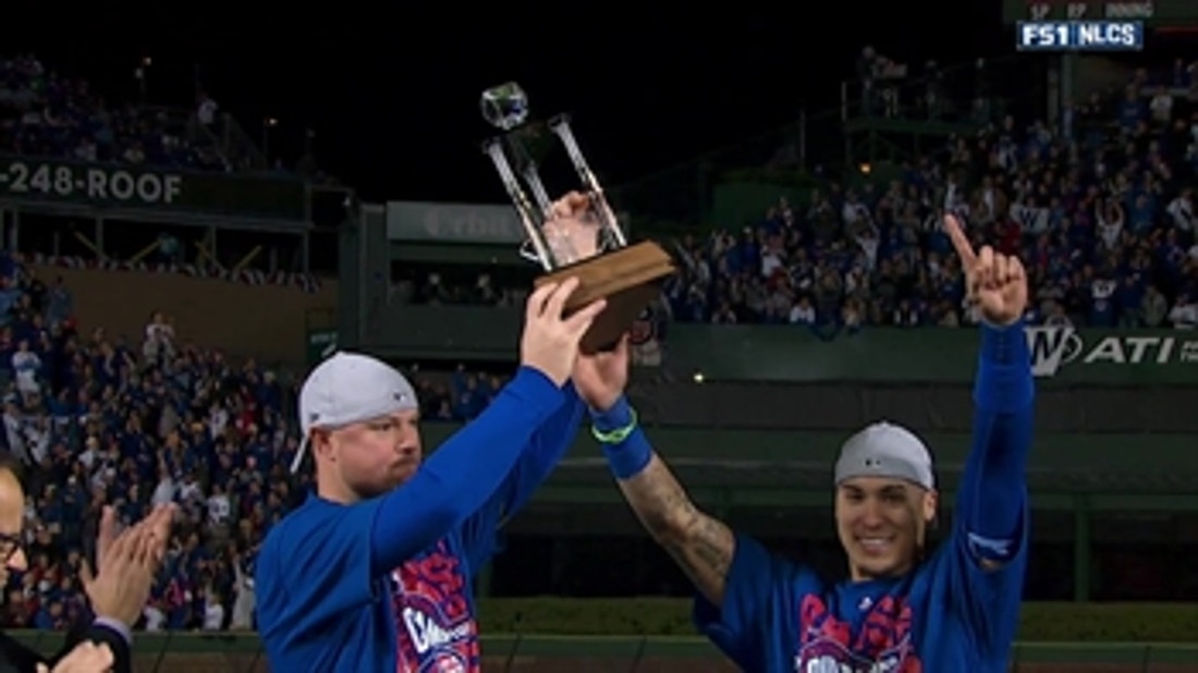 LOOK: The trophy in Javier Baez's new Cubs World Series tattoo is