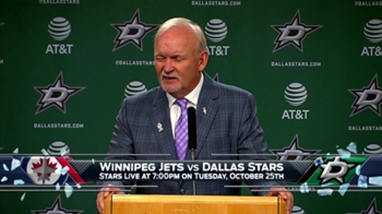 Lindry Ruff: 'It's my job to get them going'