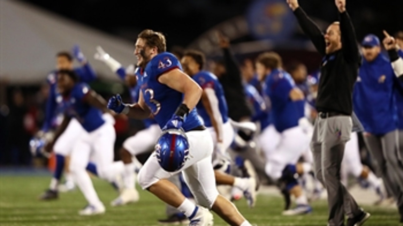 Kansas beats Texas Tech for first time since 2001 behind bizarre plays in final moments