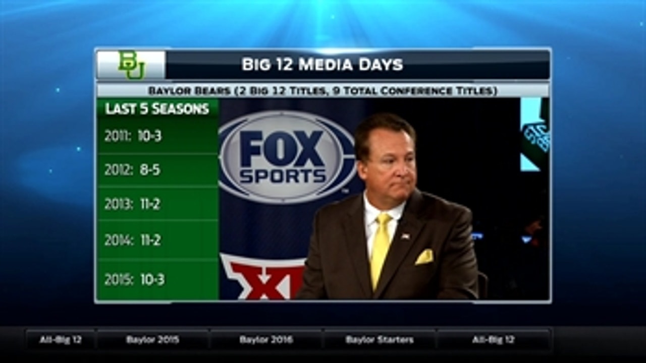 Big 12 Media Days: Baylor needs Russell to do well