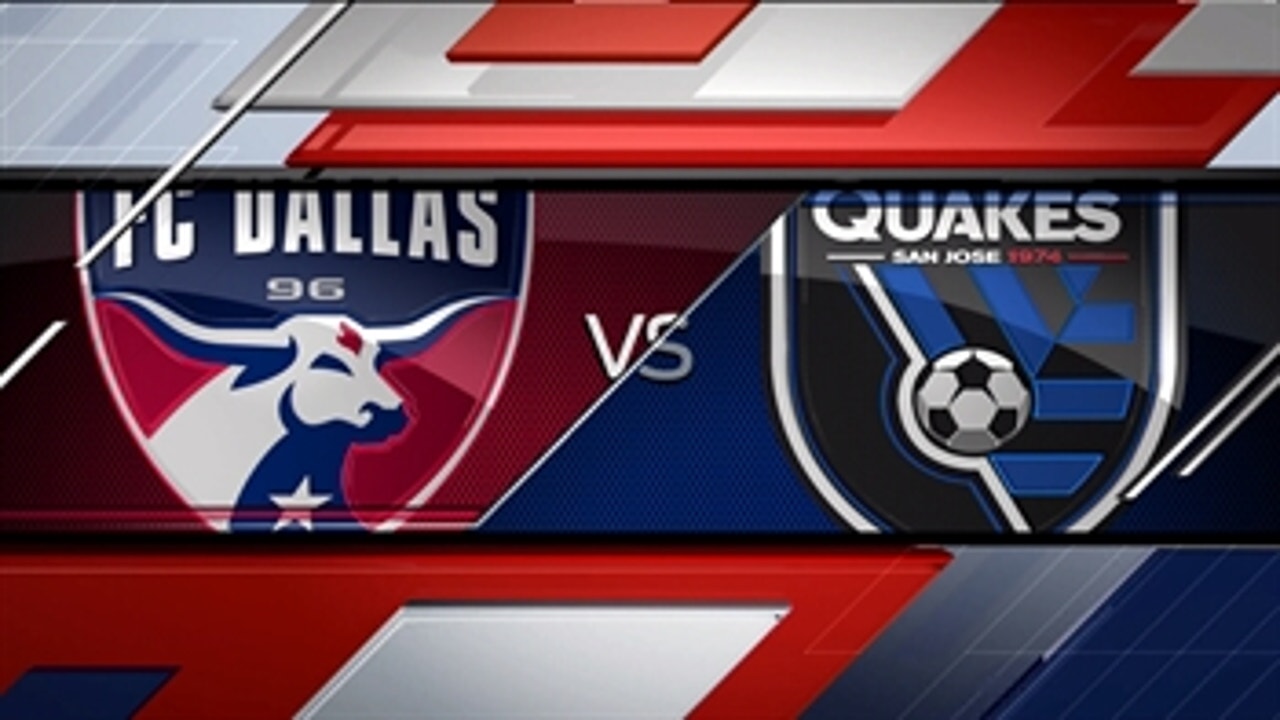 FC Dallas vs. San Jose Earthquakes ' 2016 MLS Highlights