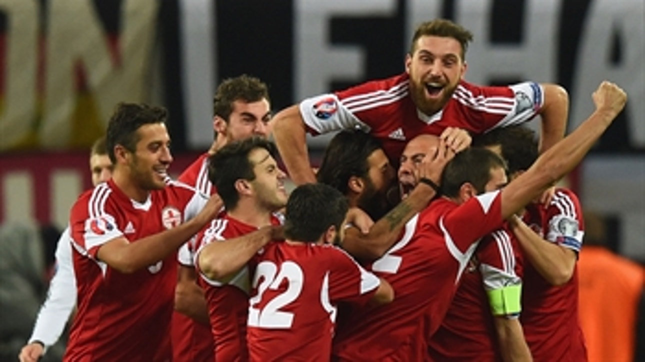 Kankava super strike levels for Georgia vs. Germany ' Euro 2016 Qualifiers Highlights