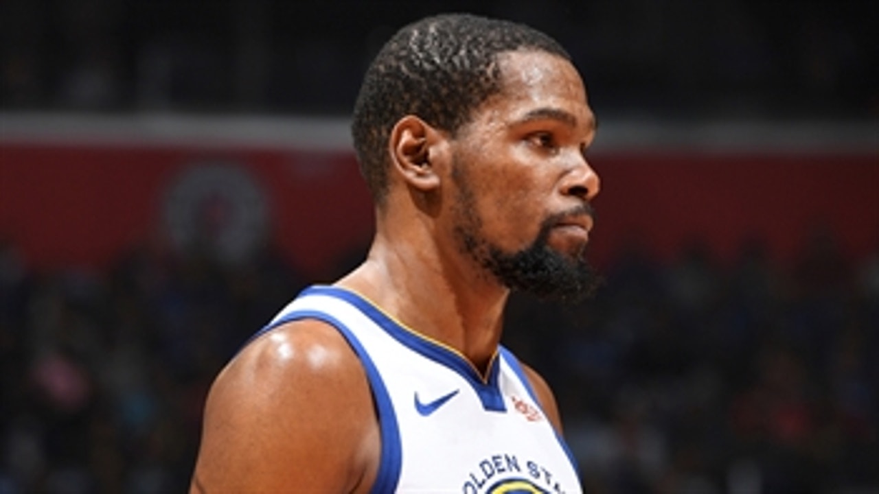 Shannon Sharpe believes there's 'no downside' to KD returning midway through the NBA Finals