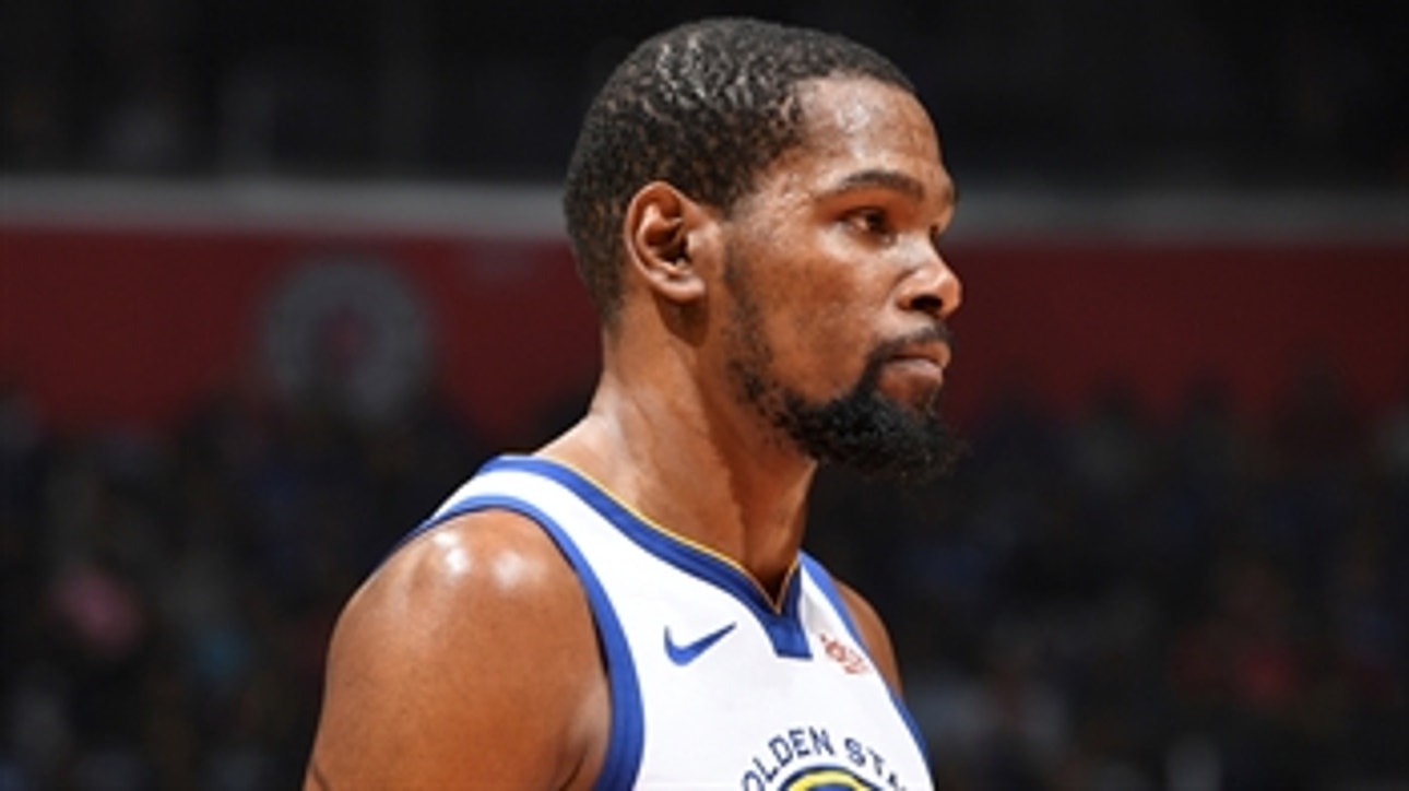 Shannon Sharpe believes there's 'no downside' to KD returning midway through the NBA Finals