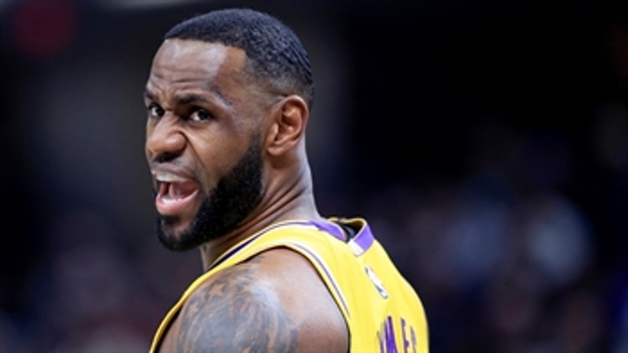 Chris Broussard gives LeBron James a 'D+' grade after Lakers' loss to Pacers