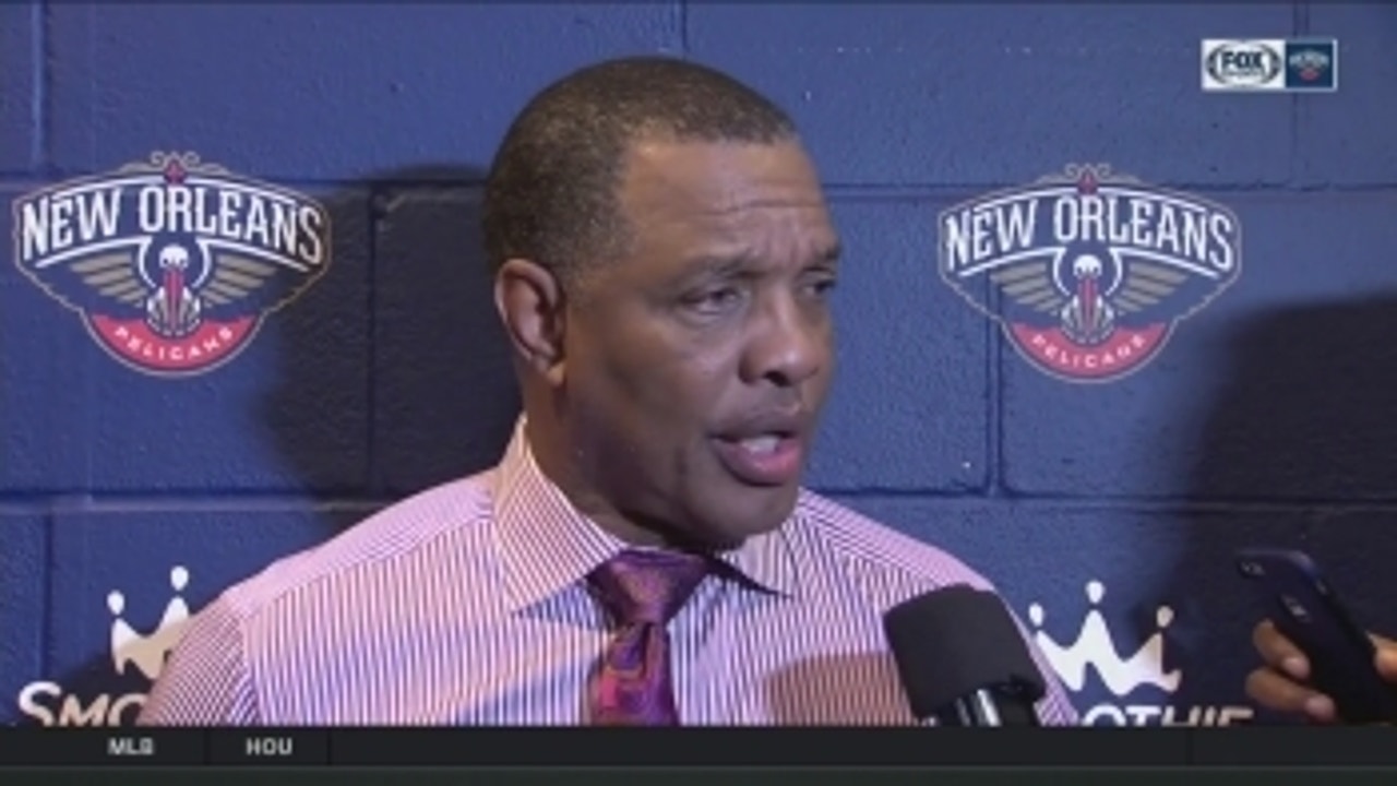 Alvin Gentry on good ball movement in win in win over Cleveland