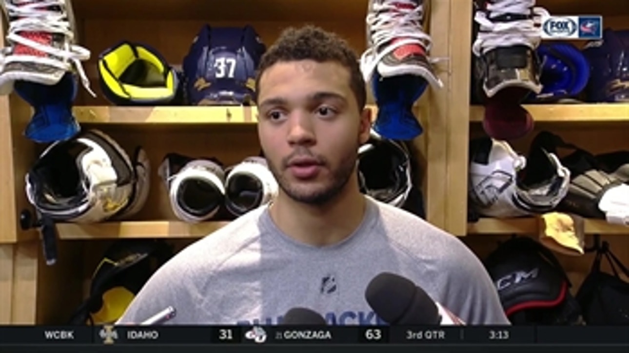 Atkinson, Jones, Dubois break down Blue Jackets' 2-1 win over Devils