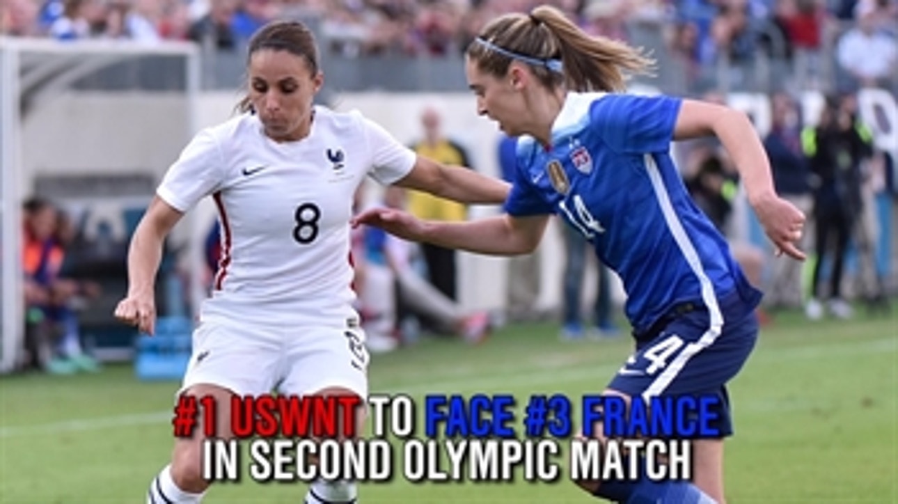 Alex Morgan and Carli Lloyd talk about upcoming match against France