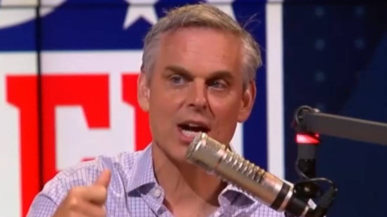 Colin Cowherd and Joy Taylor play word association with NFL team logos