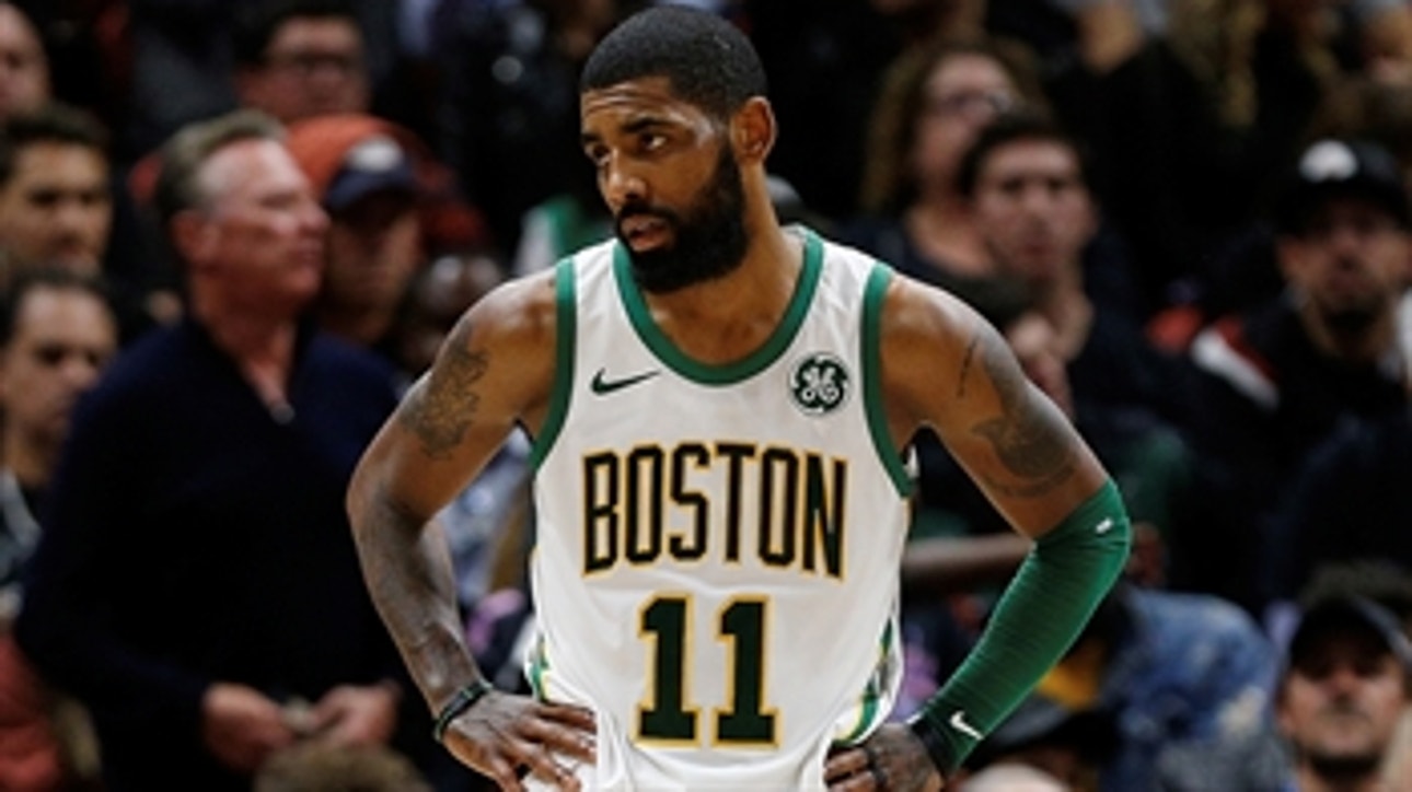 Skip Bayless and Shannon Sharpe respond to Kyrie Irving's remarks about his NBA free agency decision