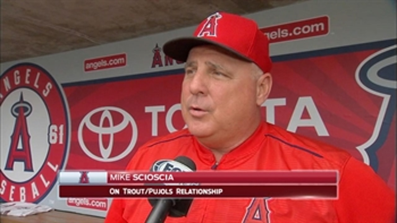 Mike Scioscia on why Mike Trout was out of the lineup Tuesday
