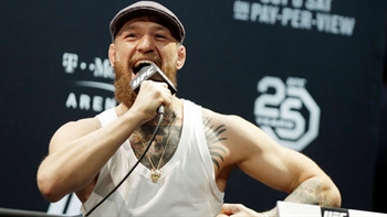 Conor McGregor: Khabib Nurmagomedov left UFC 229 press conference 'because he's petrified'