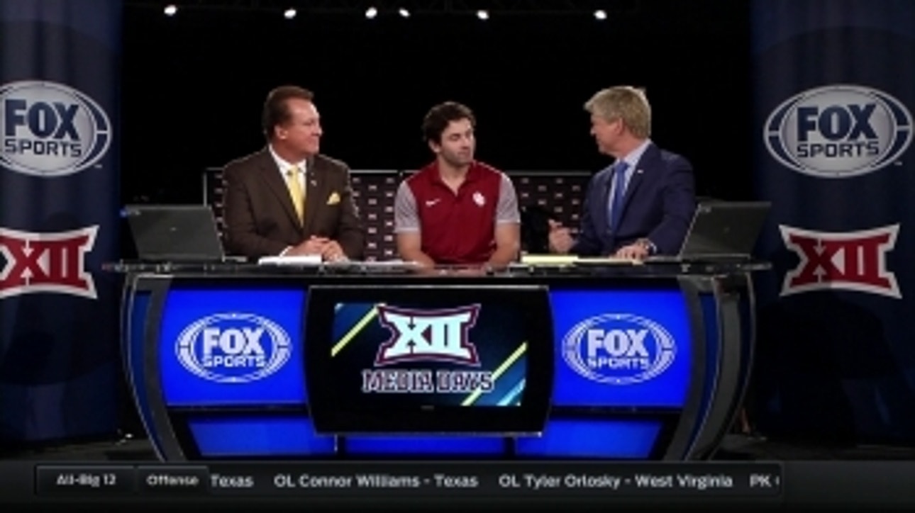 Big 12 Media Days: Baker Mayfield joins the set