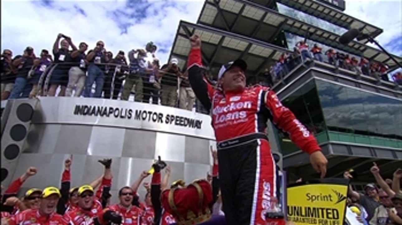 CUP: Newman Scores Hometown Win - Indy 2013