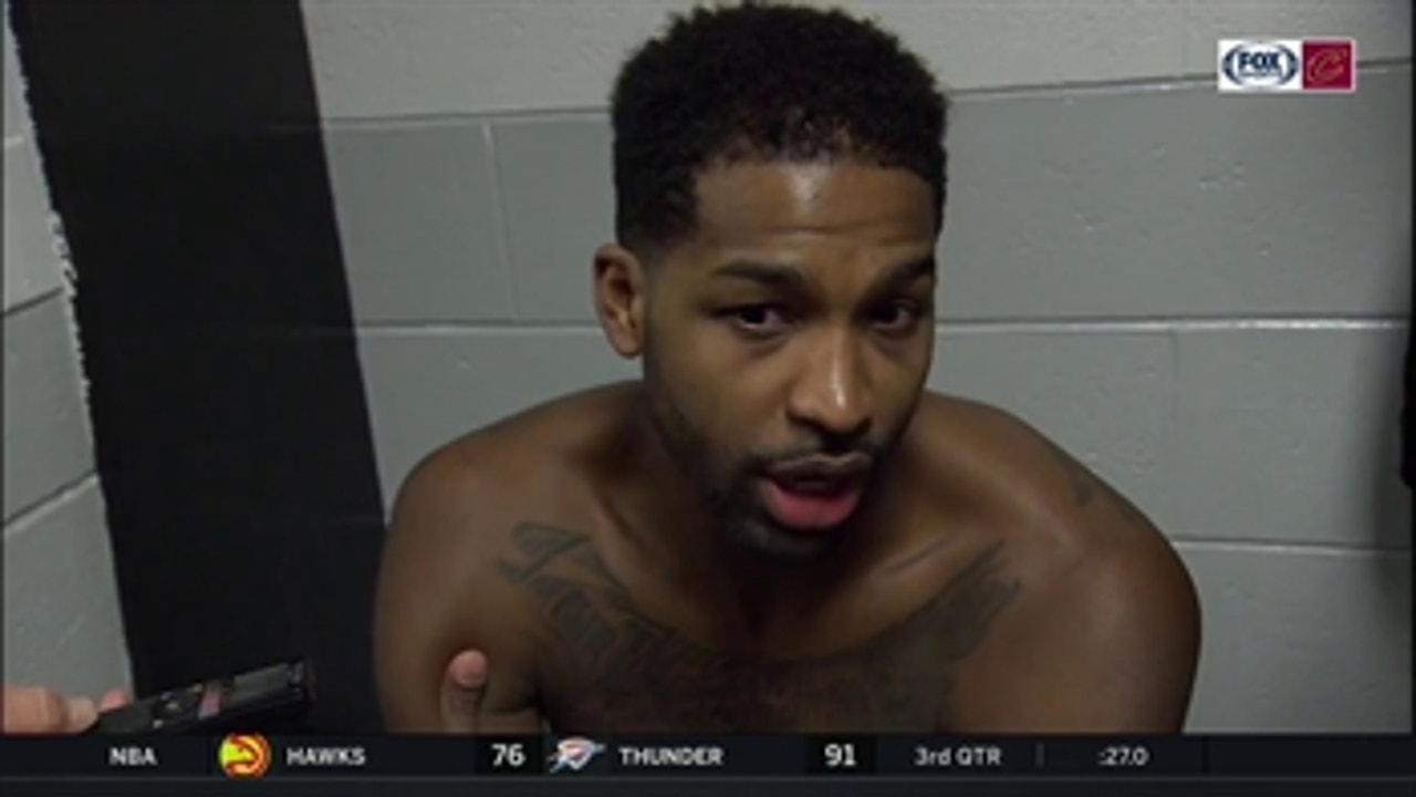 Tristan Thompson admits starting unit wasn't ready to play early in second half