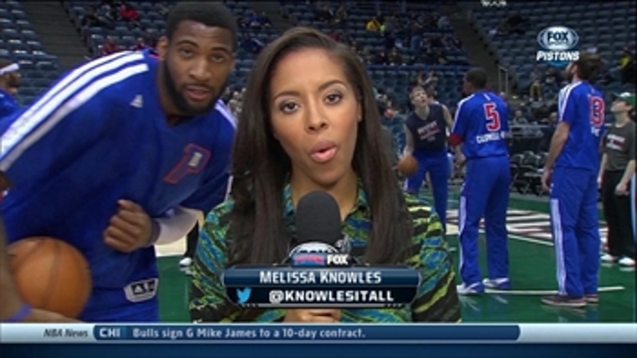 Drummond cuts a rug during reporter's air time