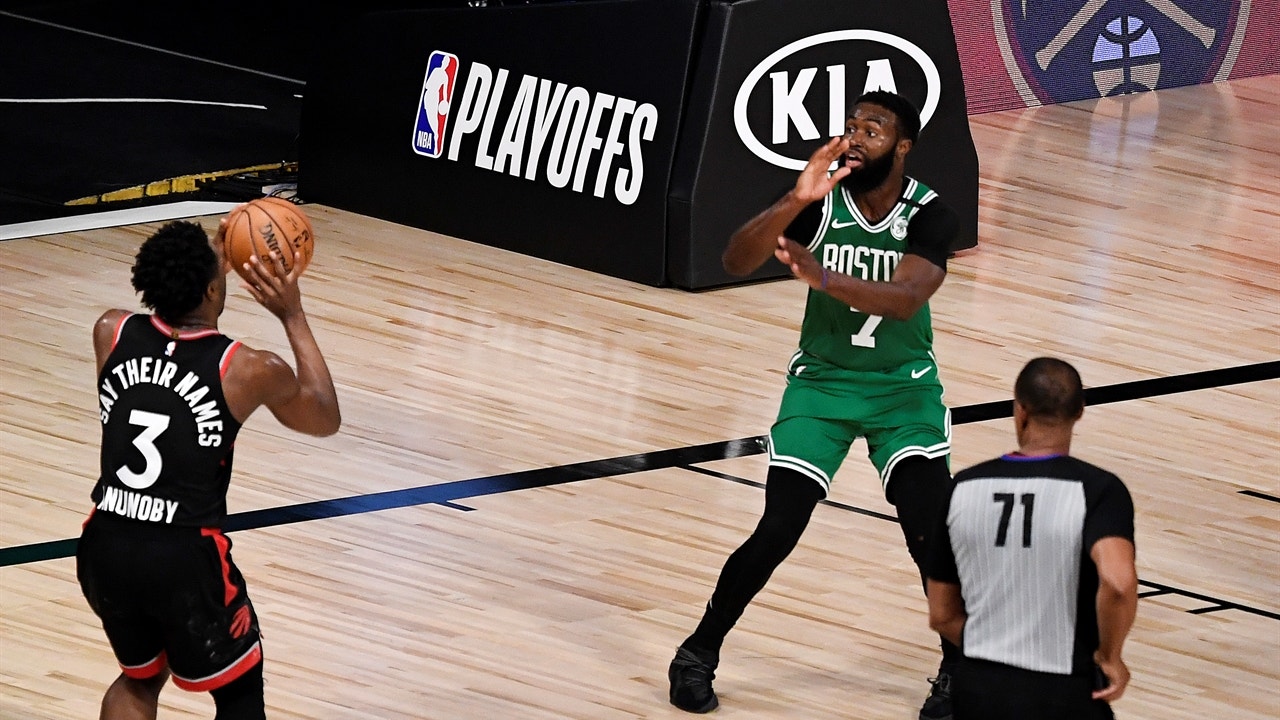 Shannon Sharpe on OG Anunoby's 3PT buzzer beater: 'It was an exceptional play' | UNDISPUTED