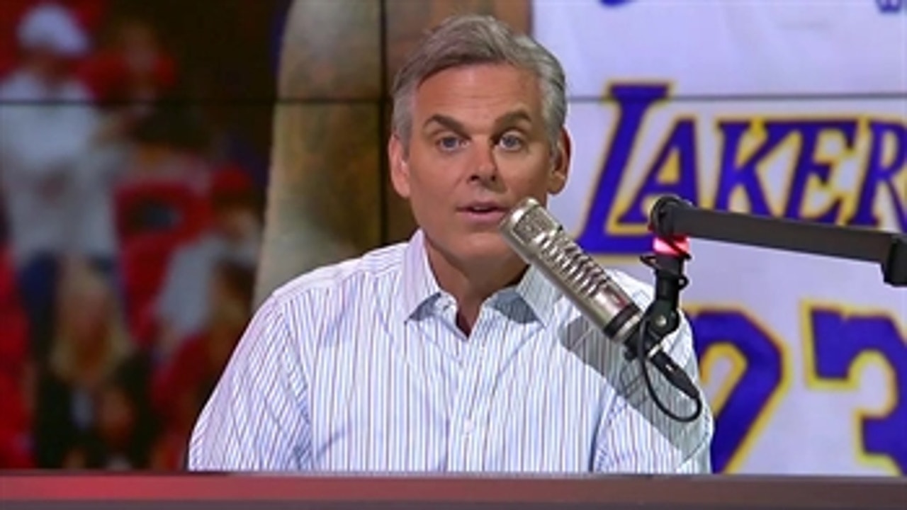 Colin Cowherd reacts to President Donald Trump's tweet about LeBron James