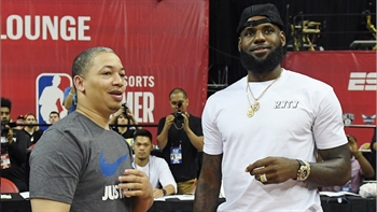 Skip Bayless gives his thoughts on Ty Lue passing on the Lakers' head coaching job