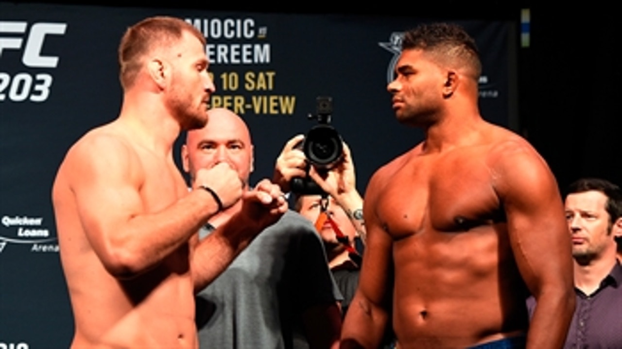 UFC 203 Weigh-In: Stipe Miocic vs. Alistair Overeem