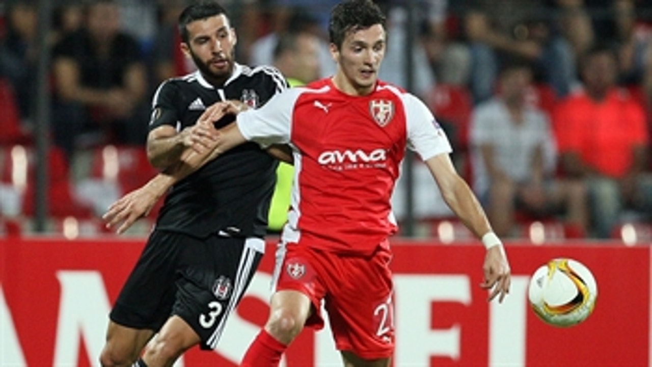 Skenderbeu Korce vs. Besiktas - 2015–16 UEFA Europa League Highlights