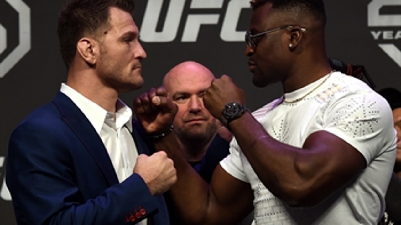 Does the UFC want Francis Ngannou to beat Stipe Moicic? ' UFC Tonight