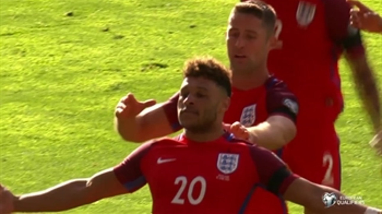 Alex Oxlade-Chamberlain strikes for England ' 2017 UEFA World Cup Qualifying Highlights